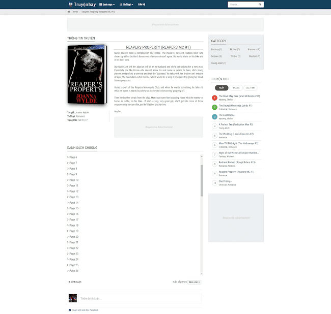Template blogspot truyện cao cấp 2021 Template blogspot truyện cao cấp 2021